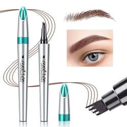 Eyebrow Pencil Eyebrow Microblading Pen - Eye Makeup Eyebrow Pen Micro 4 Point Brow Pen Lift & Snatch Eyebrow Microblading Pen Long-Lasting Waterproof