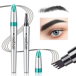 Eyebrow Pencil Eyebrow Microblading Pen - Eye Makeup Eyebrow Pen Micro 4 Point Brow Pen Lift & Snatch Eyebrow Microblading Pen Long-Lasting Waterproof