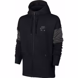 Nike Air Black Tracksuit Mens Full Set Hoodie Pant - Small