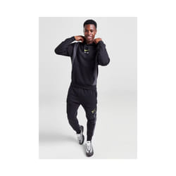 Nike Air Mens Panel Black Tracksuit - Large