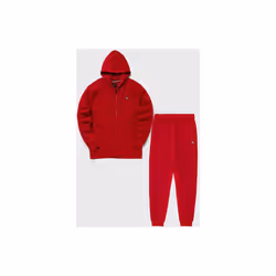 Nike Air Jordan Fleece Logo Tracksuit Set Red - Large