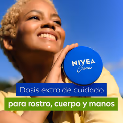 Nivea 150ml Cream: Glycerin-Panthenol Moisturizer for All Skin Types & Tones  Softening Whole Body Lotion