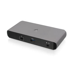 iogear GTD737 laptop dock/port replicator Thunderbolt 3 Black, Grey