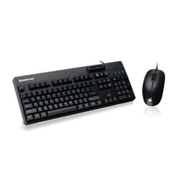 iogear GKBSR202TAAKIT keyboard Mouse included Office USB QWERTY English Black