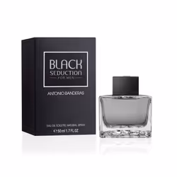 Antonio Banderas Seduction in Black Eau De Toilette Spray for Men  17 Ounce