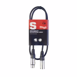 Stagg 3ft. Standard Mic cable - XLR/XLR