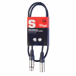 Stagg 3ft. Standard Mic cable - XLR/XLR