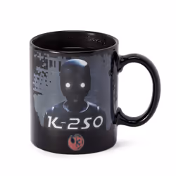 Official Star Wars Rogue One K-2SO 12-Ounce Mug - Ceramic Cup For Hot Coffee  Tea  Cocoa - Features Iconic Movie Character -  ...