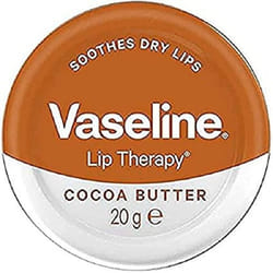 Vaseline Lip Therapy  Vaseline Lip Balm  Lip Moisturizer for Very Dry Lips  cocoa Butter  20g