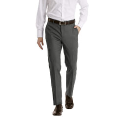 Calvin Klein Men's Slim Fit Dress Pant Medium Grey 33W x 34L