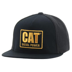 Caterpillar Men's Diesel Power Flat Bill Cap  Black  One Size
