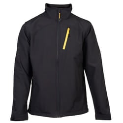 Caterpillar Essentials Shell Men's Black Softshell Jacket - Black, S