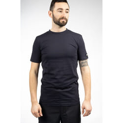 Caterpillar Essentials Short-sleeve Cotton Men's Blue T-Shirt - Blue, L
