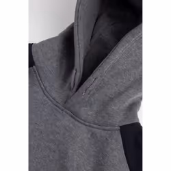 Caterpillar Essentials Polyester Men's Grey Hooded Sweatshirt - Grey, S