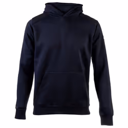 Caterpillar Essentials Polyester Men's Blue Hooded Sweatshirt - Blue, XL