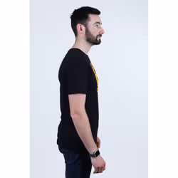 Caterpillar Heavy Duty Cotton Men's Black T-Shirt - Black, M