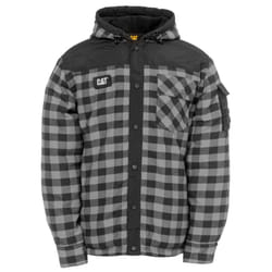 Caterpillar Sequoia Men's Grey Fleece Jacket - Grey, M