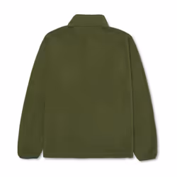 Caterpillar Cat Microfleece Quarter Zip Polyester Men's Green Sweatshirt - Green, XXL