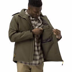 Caterpillar Lightweight Insulated Men's Moss Puffer Jacket - Not Specified, M