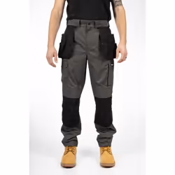Caterpillar Nexus Holster Stretch Pocket Cotton Men's Grey Outdoor Trousers - Grey, 42"