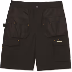Caterpillar Nexus Holster Stretch Cotton Men's Black Work Shorts - Black, 38"