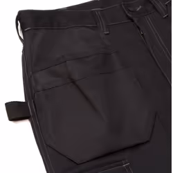 Caterpillar Essential Knee Pocket Stretch Holster Polyester Men's Black Outdoor Trousers - Black, 42"