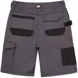 Caterpillar Essential Stretch Holster Polyester Men's Grey Work Shorts - Grey, 30