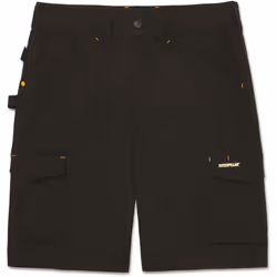 Caterpillar Nexus Stretch Cotton Men's Black Work Shorts - Black, 34