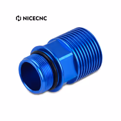 Rear Brake Reservoir Extender Brake Fluid Oil fuel Cap For KTM EXC 300 - Blue Extender