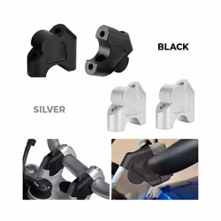 R1250GS Handlebar Riser For BMW R1200GS LC Adventure ADV 2016 2017 2018 - Silver