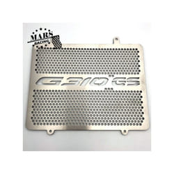 304 Stainless Steel Motorcycle Matte Radiator Guard Radiator Cover Fits - Silver