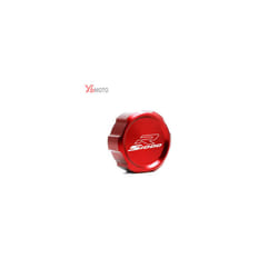 Motorcycle CNC Rear Brake Reservoir Cover Cap For BMW S1000R S1000XR S1000RR - S1000R-Red