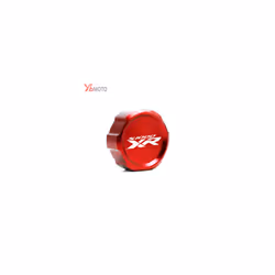 Motorcycle CNC Rear Brake Reservoir Cover Cap For BMW S1000R S1000XR S1000RR - S1000xR-Red