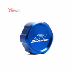 Motorcycle CNC Rear Brake Reservoir Cover Cap For BMW S1000R S1000XR S1000RR - S1000R-Blue