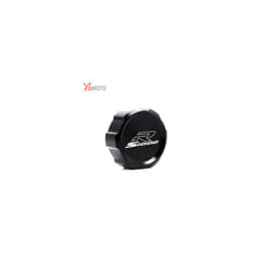 Motorcycle CNC Rear Brake Reservoir Cover Cap For BMW S1000R S1000XR S1000RR - S1000R-Black