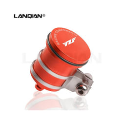 For Yamaha YZF R1 R3 YZF R6 Motorcycle CNC Rear Brake Fluid Tank Reservoir - Red