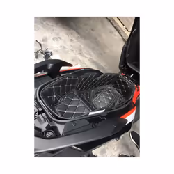 Motorcycle Seat Bucket Pad Storage Box Rear Trunk Cargo Liner Protector