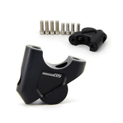 Handlebar Mount Risers Clamp for BMW R1200GS R1250GS LC Adventure Riser - R1250GS-black