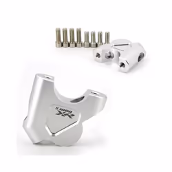 Handlebar Mount Risers Clamp for BMW R1200GS R1250GS LC Adventure Riser - S1000xR-Silver