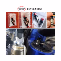 Motorcycle M5*0.8 Front Fork Air Bleeder Relief Valve For YZ YZF YZ85 - Black