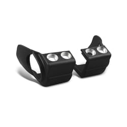 Motorcycle Front Pair Fork Shoe Protector Cover Guard Kit For Yamaha YZ - black