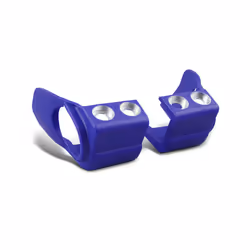 Motorcycle Front Pair Fork Shoe Protector Cover Guard Kit For Yamaha YZ - blue