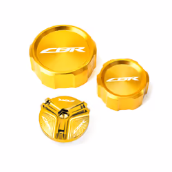 For Honda CBR 1000RR 1000 RR 2005-2018 Motorcycle Oil Filler Cap Master - 3pcs-set Gold