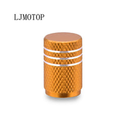 Motorcycle Accessorie Wheel Tire Valve Stem Caps CNC Airtight Covers For - 1 PCS Gold