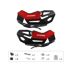 R1250GS Engine Cylinder Head Guards Protector Cover For BMW R 1250 GS - BLACK-Red