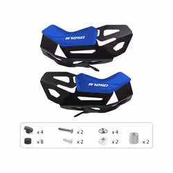 R1250GS Engine Cylinder Head Guards Protector Cover For BMW R 1250 GS - BLACK-Blue