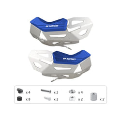 R1250GS Engine Cylinder Head Guards Protector Cover For BMW R 1250 GS - SILVER-Blue