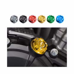 For BMW Motorrad S1000RR 2009-2021 Motorcycle Oil Sump Drain Cap Screw - Titanium