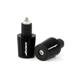 8 Colors Motorcycle Handlebar Grips Plug End Handle Bar Cap Plugs For - Black