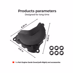 Motorcycles Engine Cylinder Cover Head Protection Clutch Alternator Cover